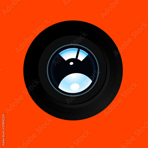 Camera, modern technology, web.