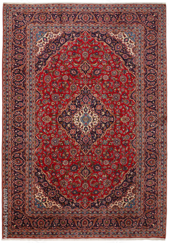 Old and modern Persian Colourful Arabesque and handmade carpet, rug gelim, patchwork, and Gabbeh with the pattern.