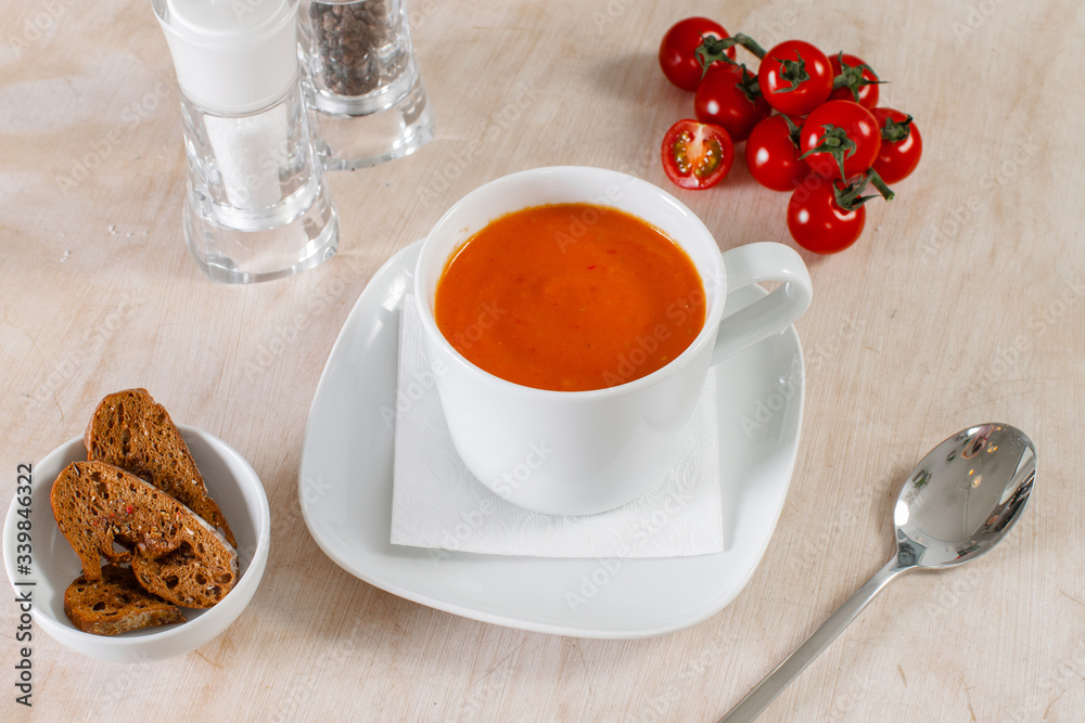 Cream tomato soup