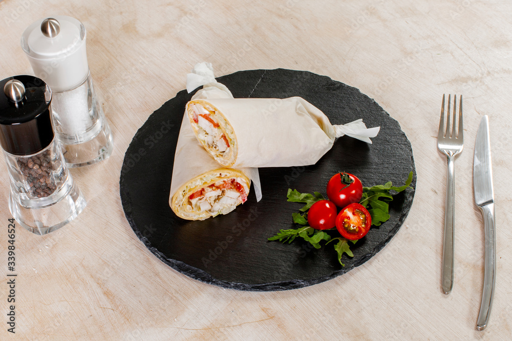 Chicken wraps