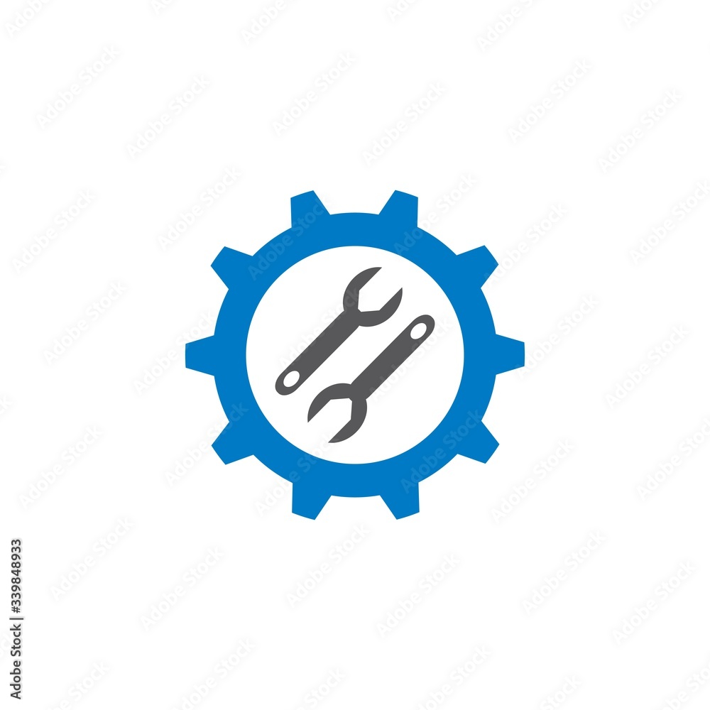 service repair logo vector illustration service repair logo vector illustration