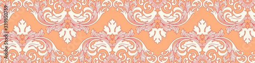 Abstract beautiful retro baroque paisley element