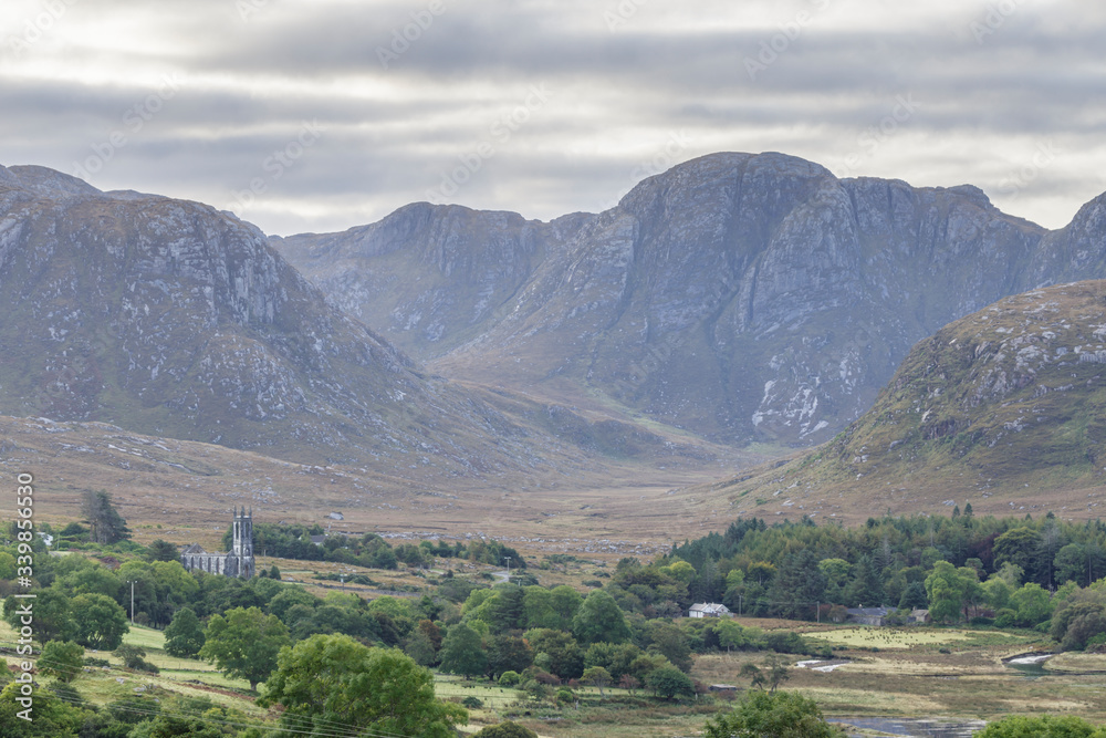 Dunlewy and the Poisoned Glen in Doengal, Ireland.