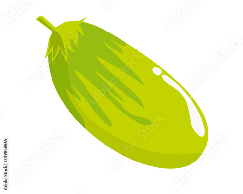 なす　イラスト　なすび