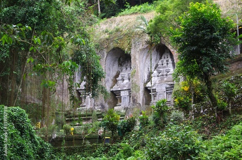 The Gunung Kawi temple on the Bali island in Indonesia  South East Asia