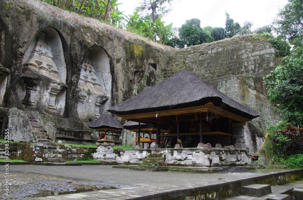 The Gunung Kawi temple on the Bali island in Indonesia, South East Asia