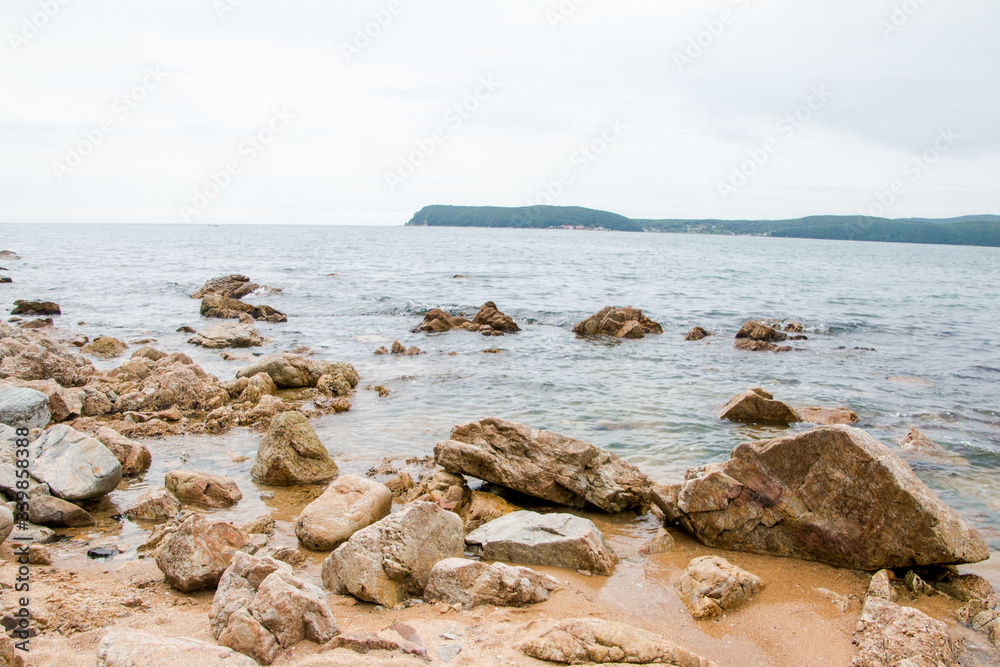 rocks on the beach