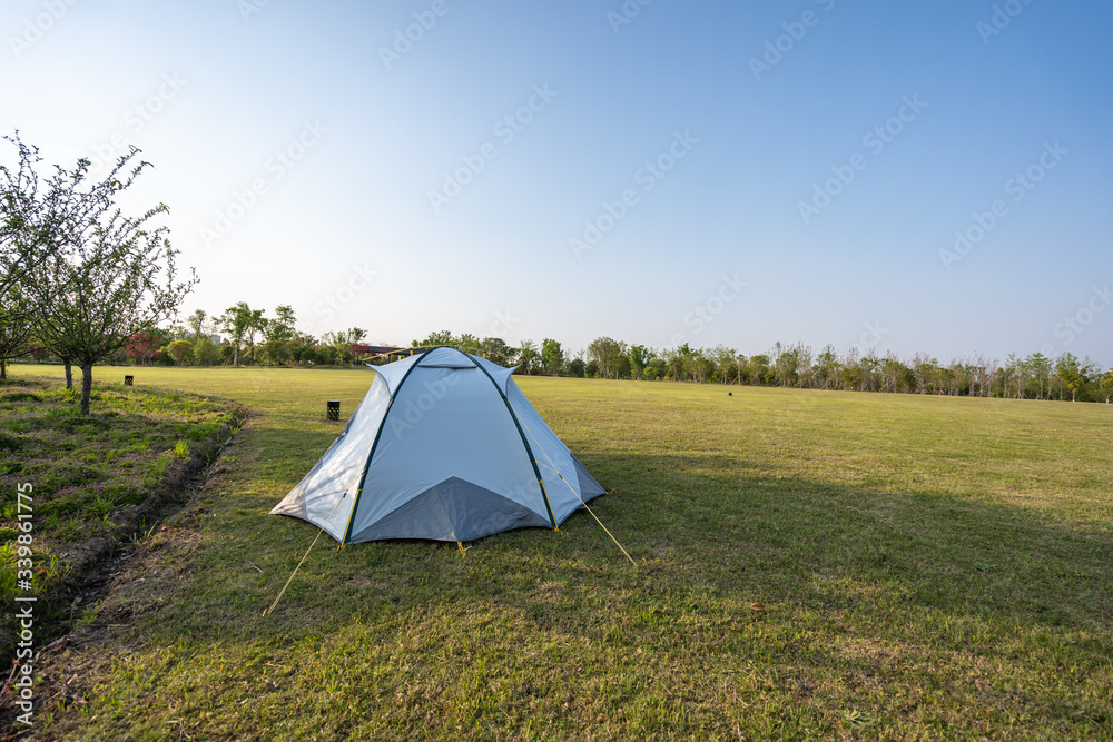 tent in park