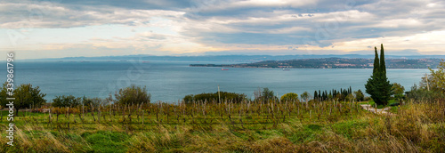 Slovenia panoramic sea