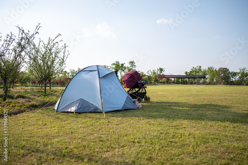 tent in park