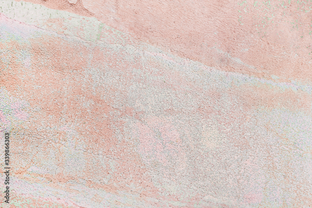 Fototapeta premium Pink concrete wall background