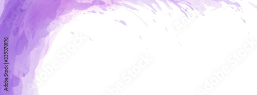 Abstract surface purple watercolor texture