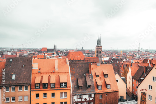 Nuremberg, view of the town, Germany
