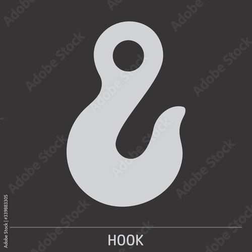 Crane hook icon