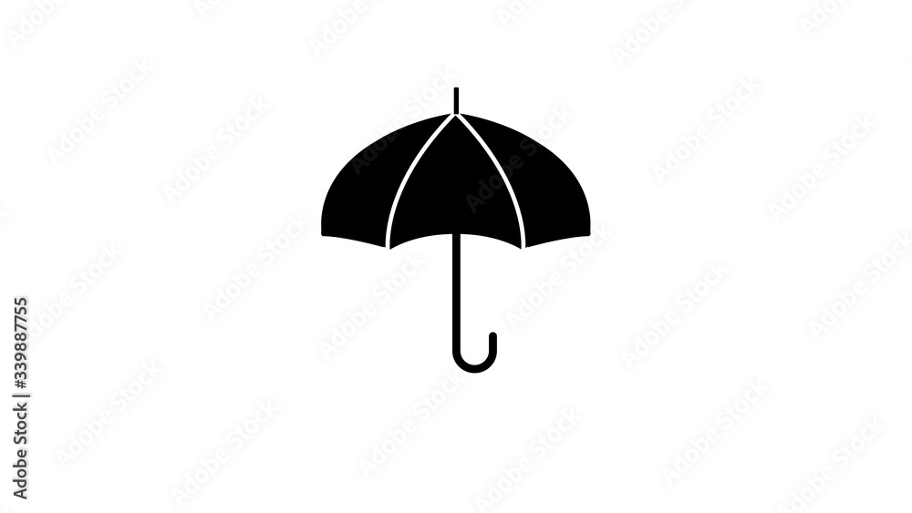 umbrella Icon illustraion flat design