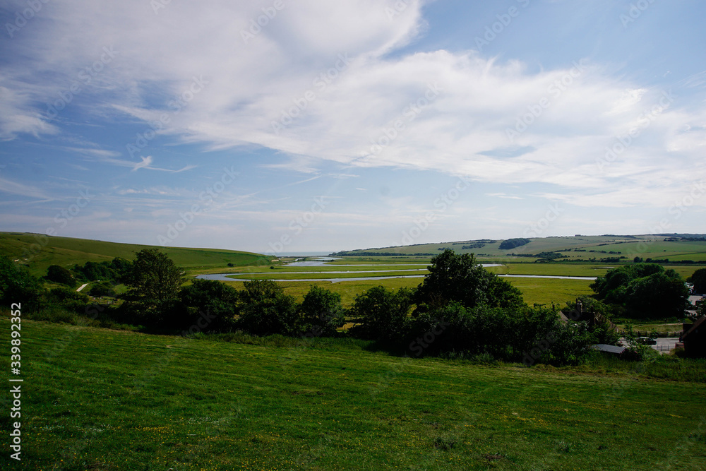 Seven Sisters country park, West Sussex, July 2019 Seven Sisters country park, West Sussex, July 2019