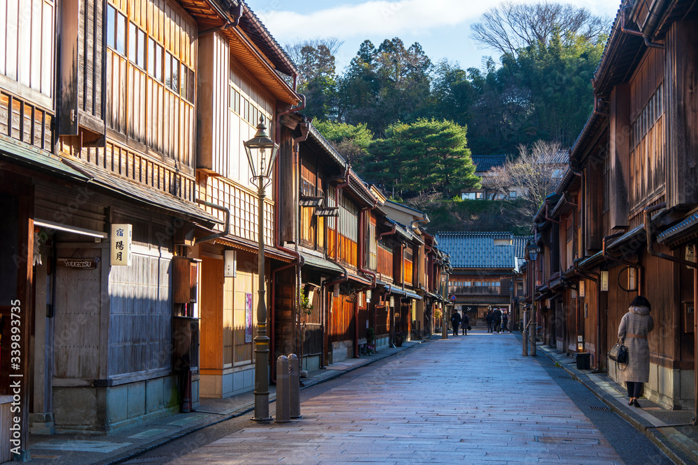 Fototapeta premium 金沢の旅 ひがし茶屋街