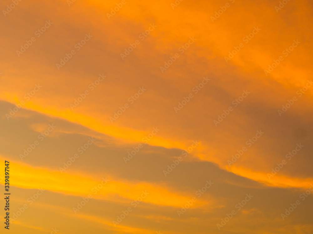 Dusk sky, Evening colorful sky dramatic and wonderful. Dusk sky, Evening colorful sky dramatic and wonderful.