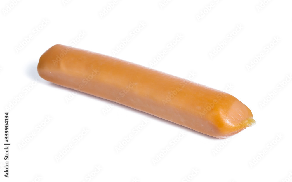 sausage raw isolated on white background sausage raw isolated on white background