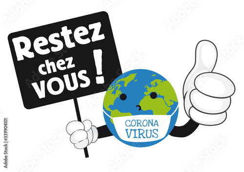 Coronavirus : Restez chez vous !