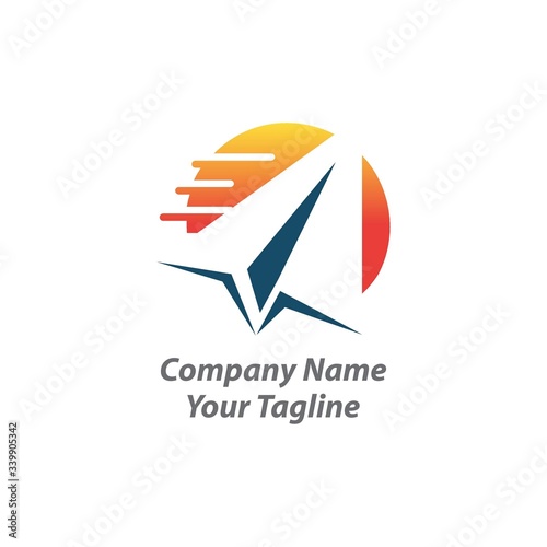 Free Download Logistic company logo. Arrow icon. Delivery icon. Arrow logo. Business logo. Arrow vector. Delivery service logo. Web,Network, Digital, Technology, Marketing icon. - GFXLoad