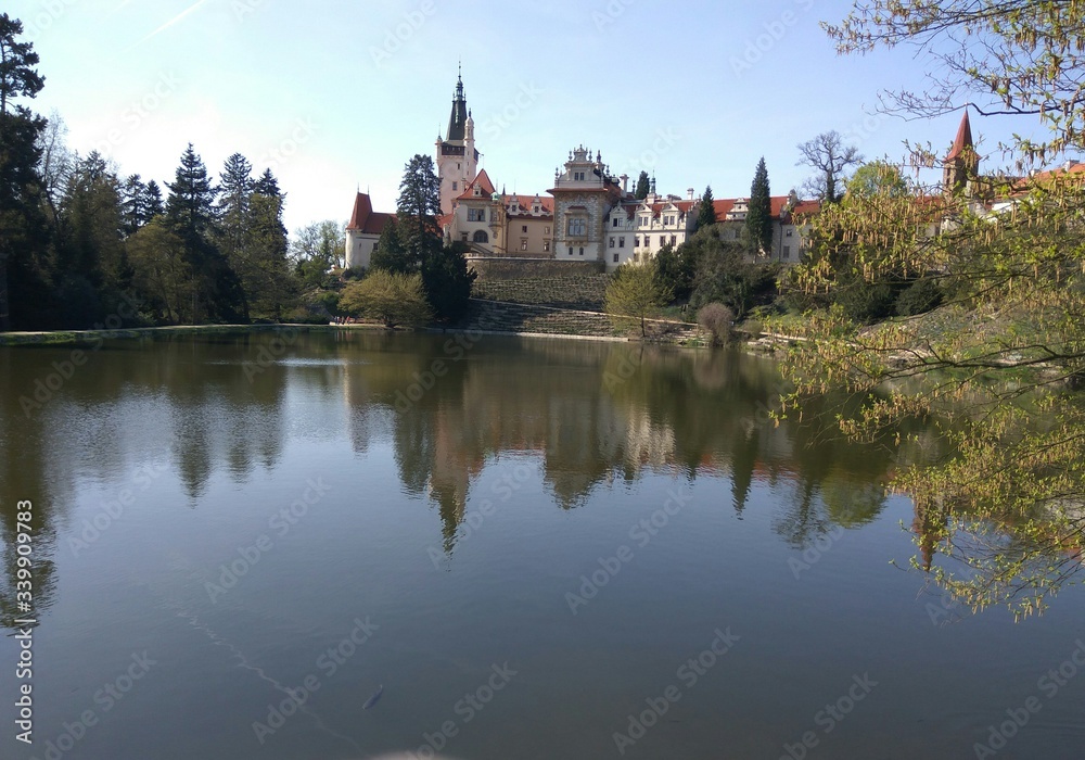 Průhonice Chateau and park