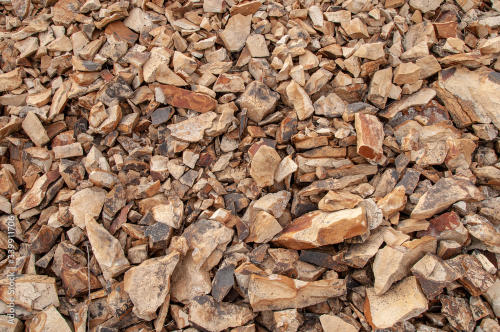 crushed stone, natural stone, pebbles crushed stone, natural stone, pebbles