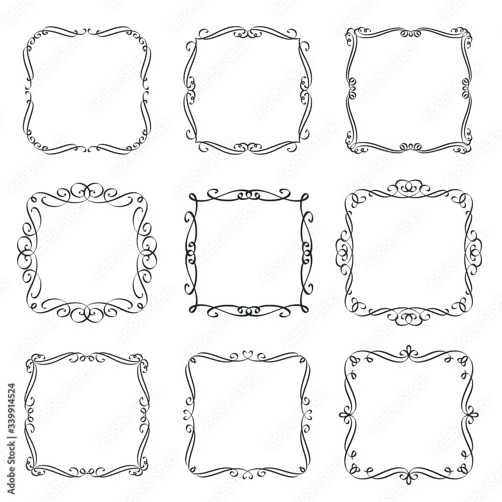 Flourishes vintage frames