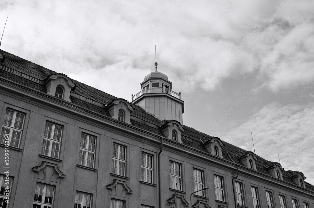 A building with a little tower with a dome (Prague, Czech Republic, Europe) A building with a little tower with a dome (Prague, Czech Republic, Europe)
