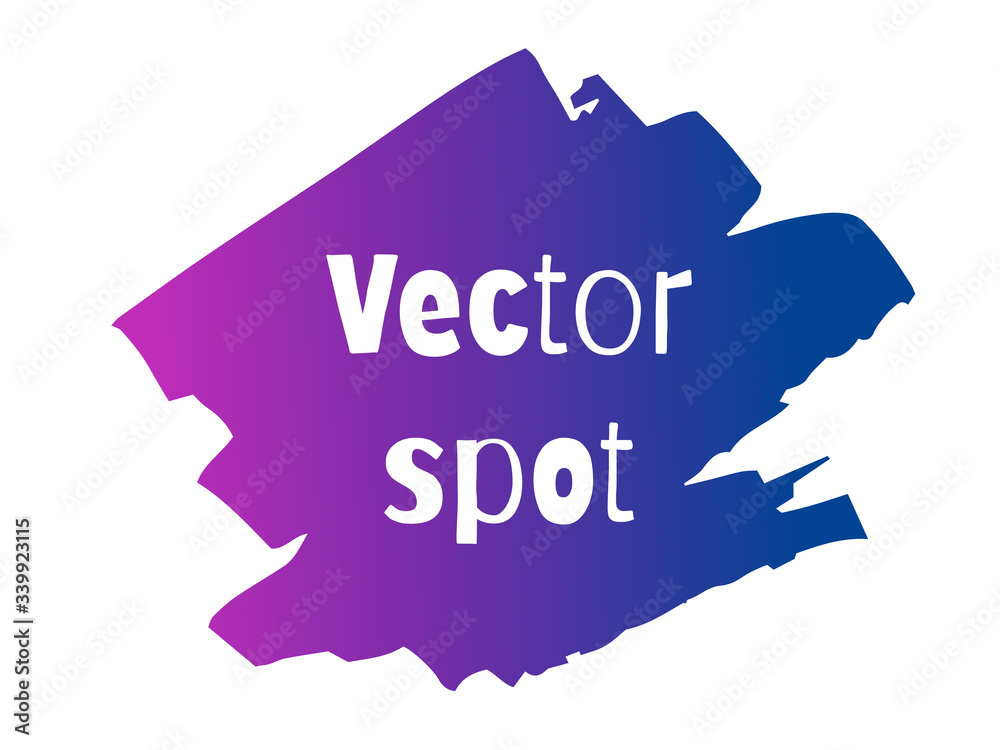 Vector spot illustration. Bright neon gradient. Suitable for background. Isolated on white background. Vector spot illustration. Bright neon gradient. Suitable for background. Isolated on white background.