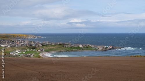 Portsoy Coastline Aberdeenshire photo