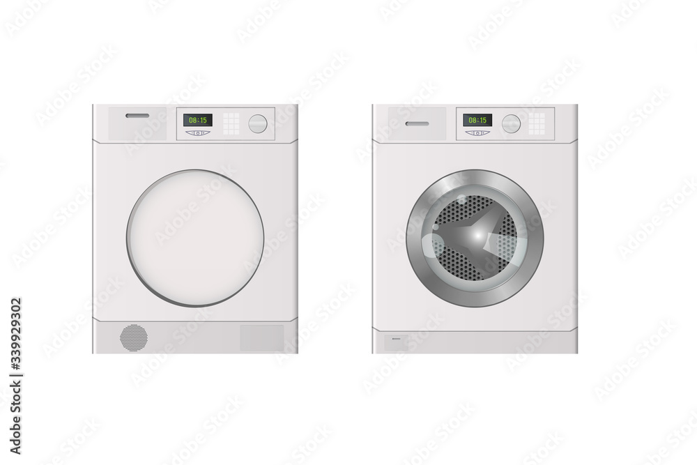 The drying and washing machine. The drying and washing machine.