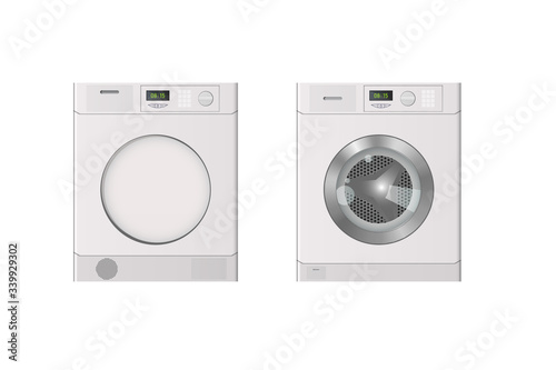 The drying and washing machine.