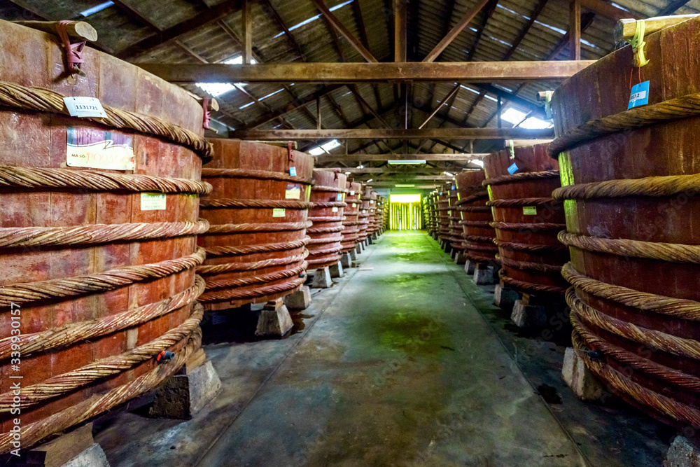 factory fish sauce production facilities on Phu Quoc island, Kien Giang