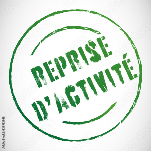 French reopening stamp