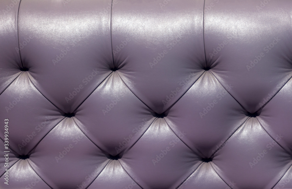 Naklejka premium back of a luxury retro leather sofa