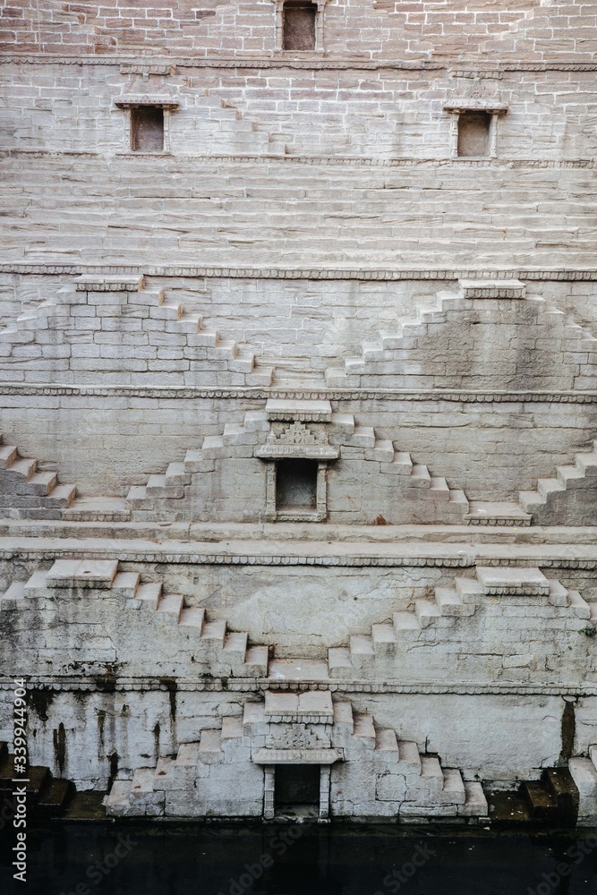 Fototapeta premium Stepwell in Jodhpur, India