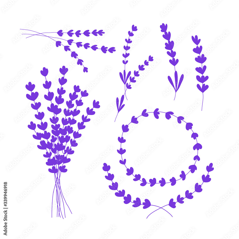 lavender doodle icon
