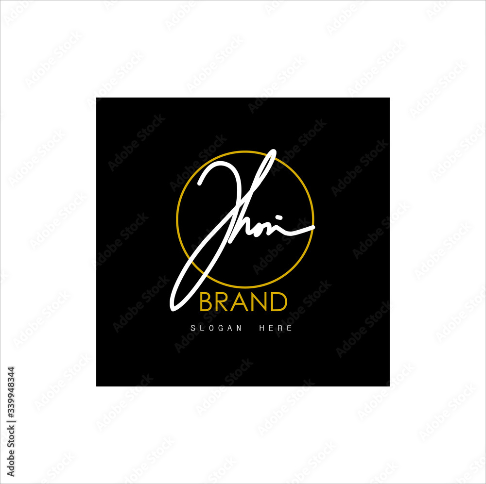 Signature logo, initial Signature logo, initial