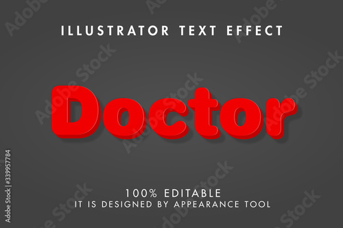 Doctor 3d Text Effect and Editable Text.