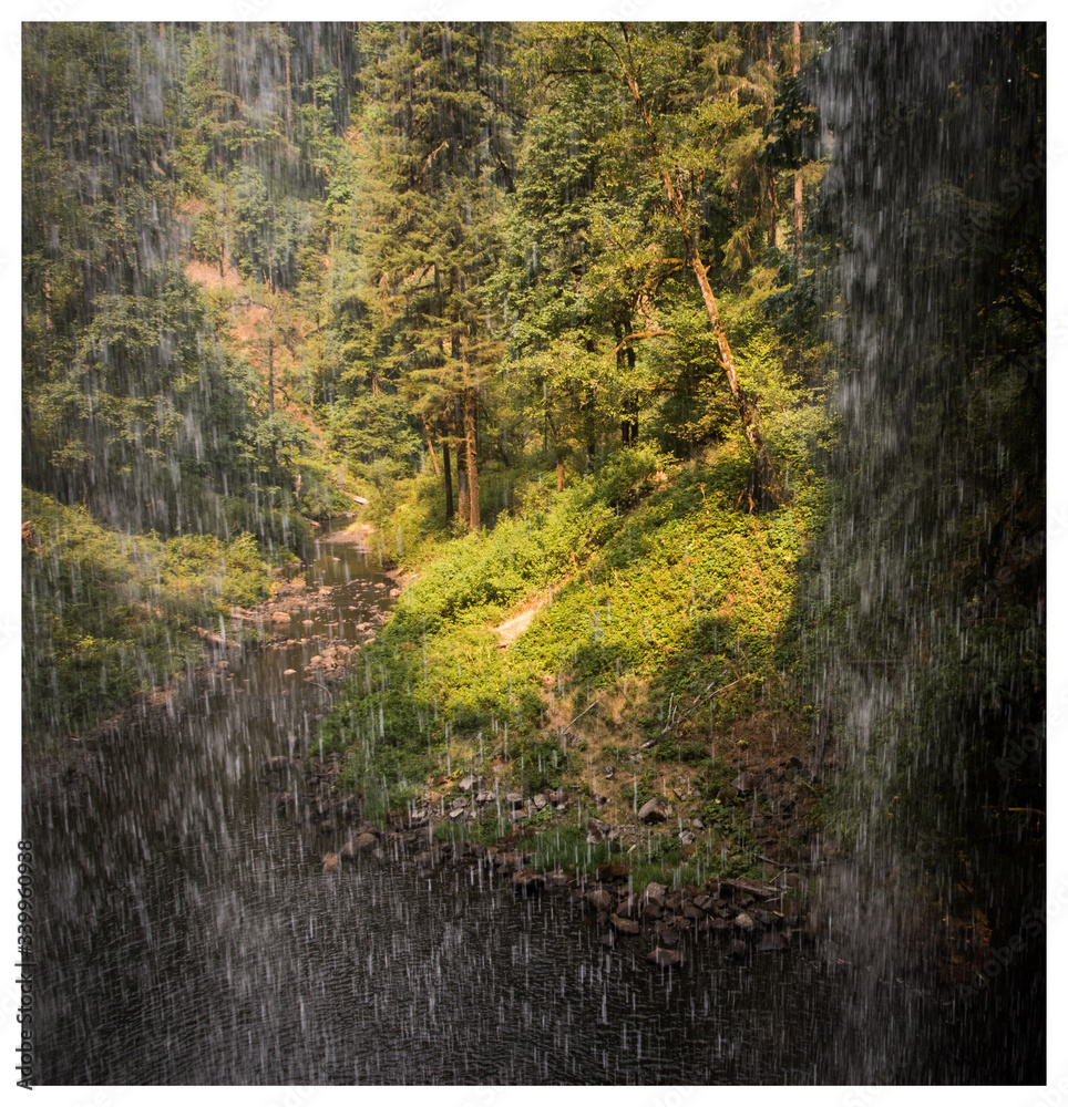Obraz premium Waterfall, Oregon 