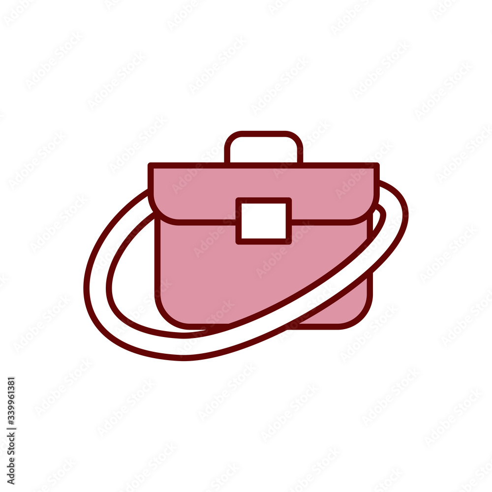 brief case icon vector design template brief case icon vector design template