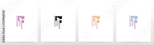 Abstract Building On Letter Logo Design F