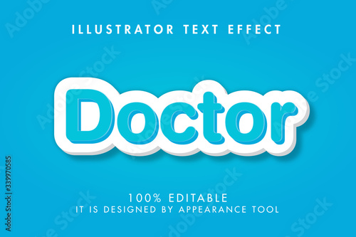 Doctor 3d Text Effect and Editable Text Effect. 