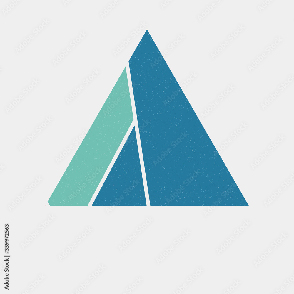 Mondrian style art colorful logo design illustration Mondrian style art colorful logo design illustration