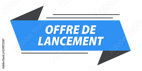 offre de lancement bannière