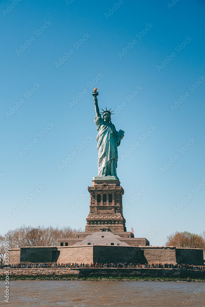 New York City, NY, USA - 04/12/2019: Statue of Liberty New York City, NY, USA - 04/12/2019: Statue of Liberty