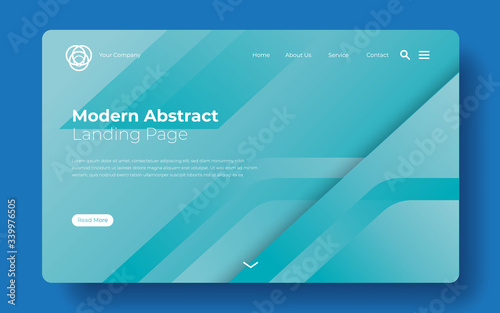 Website template for websites, or apps. minimal modern. Eps 10