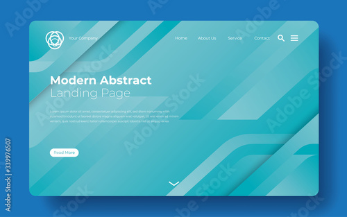 Website template for websites, or apps. minimal modern. Eps 10
