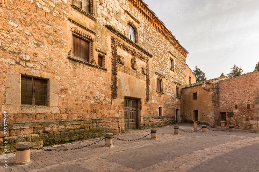 Palace House of Contreras in Ayllón (Segovia, Spain)